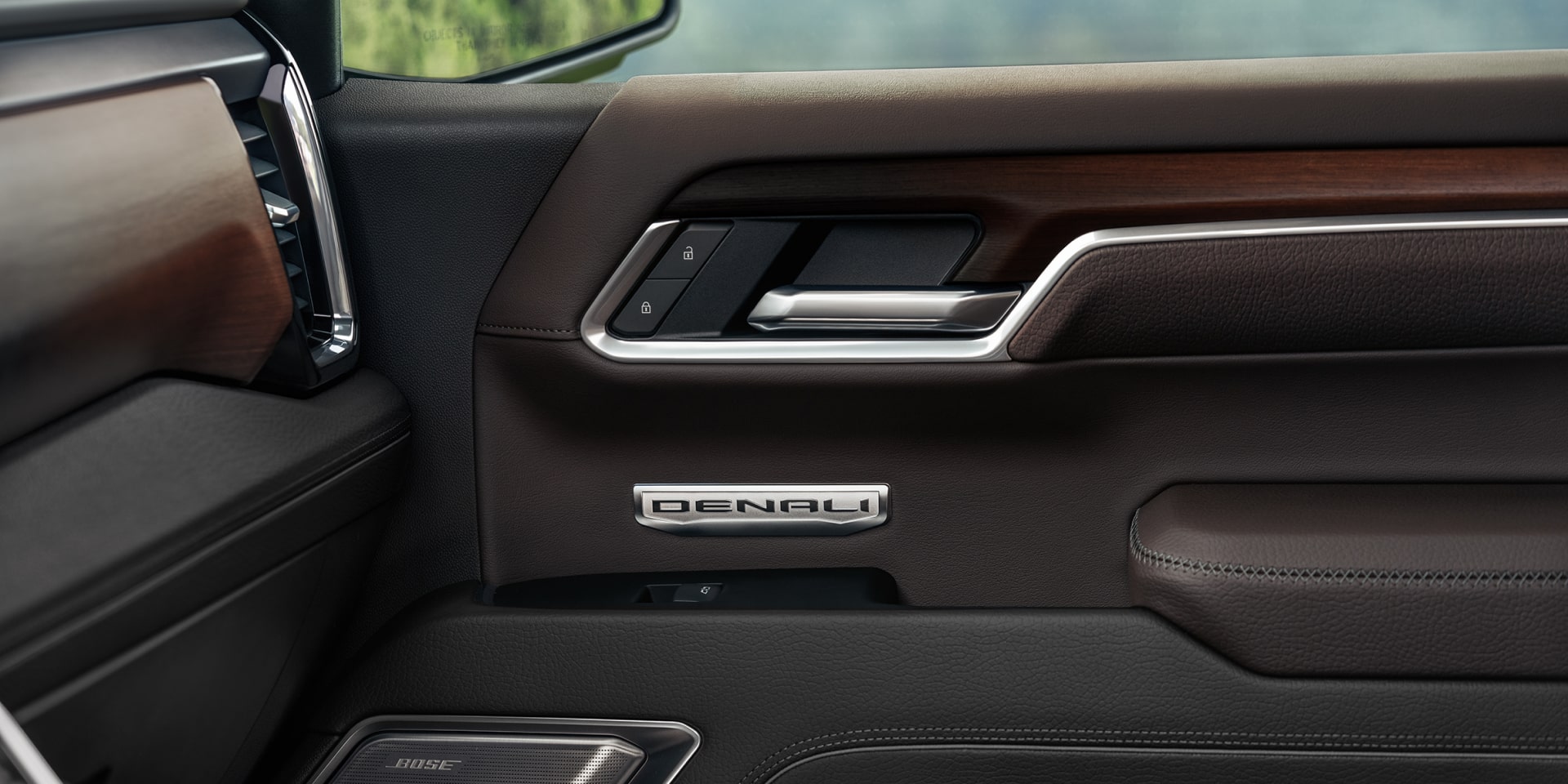 2026 GMC sierra Design: Interior Door Badge