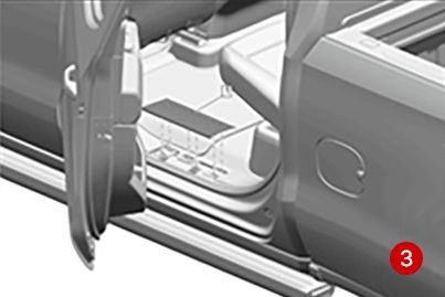 Seatbelt tensioner exchange