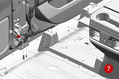 Seatbelt tensioner exchange