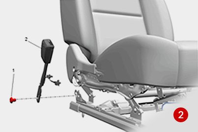 Seatbelt buckle exchange