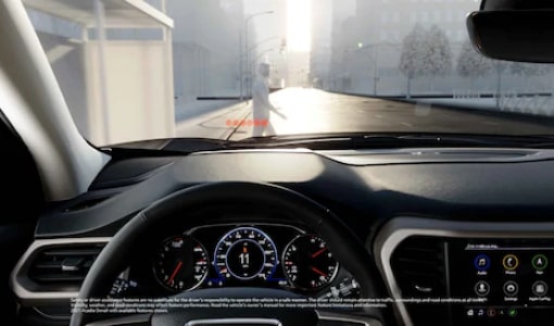 SAFETY  : FRONT PEDESTRIAN BRAKING