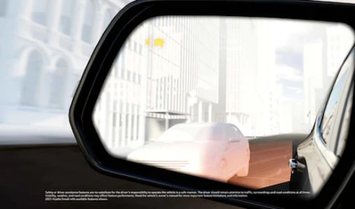 SAFETY  : LANE CHANGE ALERT WITH SIDE BLIND ZONE ALERT