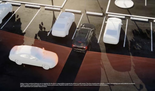 SAFETY  : REAR CROSS TRAFFIC ALERT