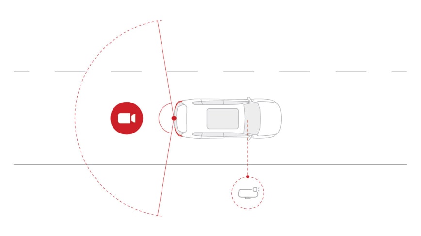 SAFETY  : REAR CAMERA MIRROR 