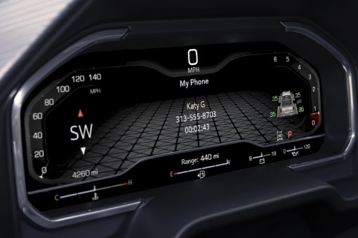 2024 GMC sierra Design: Interior Center Console