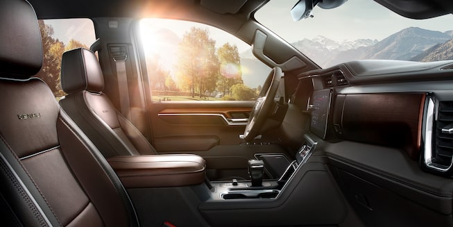2024 GMC Sierra Photography: Interior