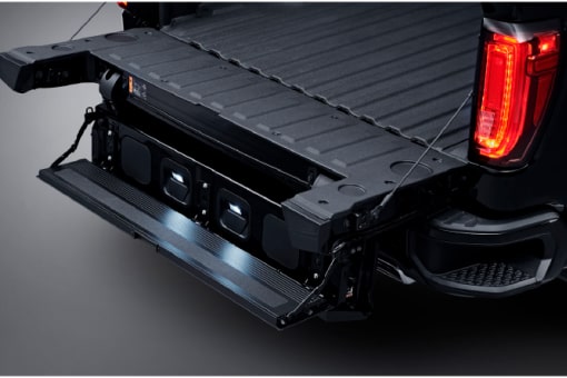 2024 GMC Groove Photography: Denali-X Tailgate Lighting