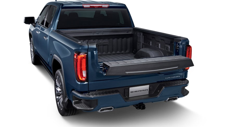 GMC sierra Trim: Inner Gate with Work Surface