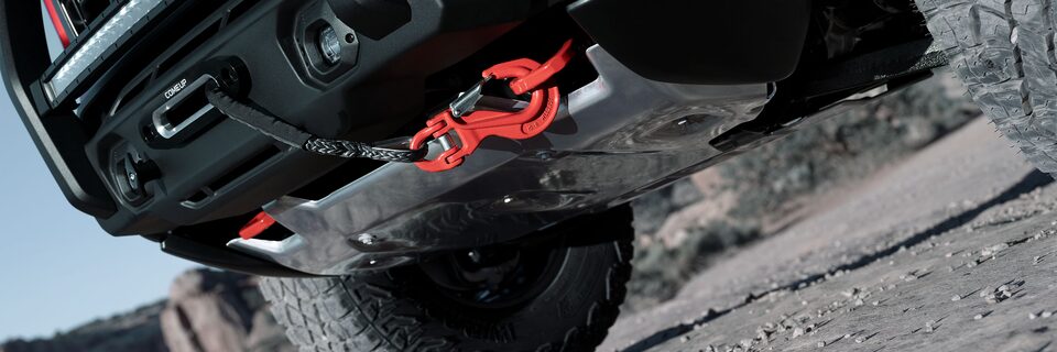 View of the Underbody of the GMC Canyon AT4X Off-Road Pickup Truck