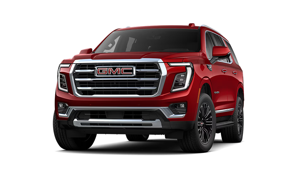 Three-Quarters View of the 2025 GMC Yukon Large SUV