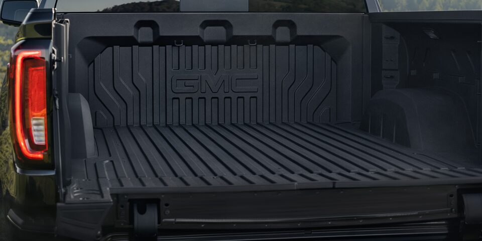 View of the Interior Truck Bed of the GMC Sierra 1500
