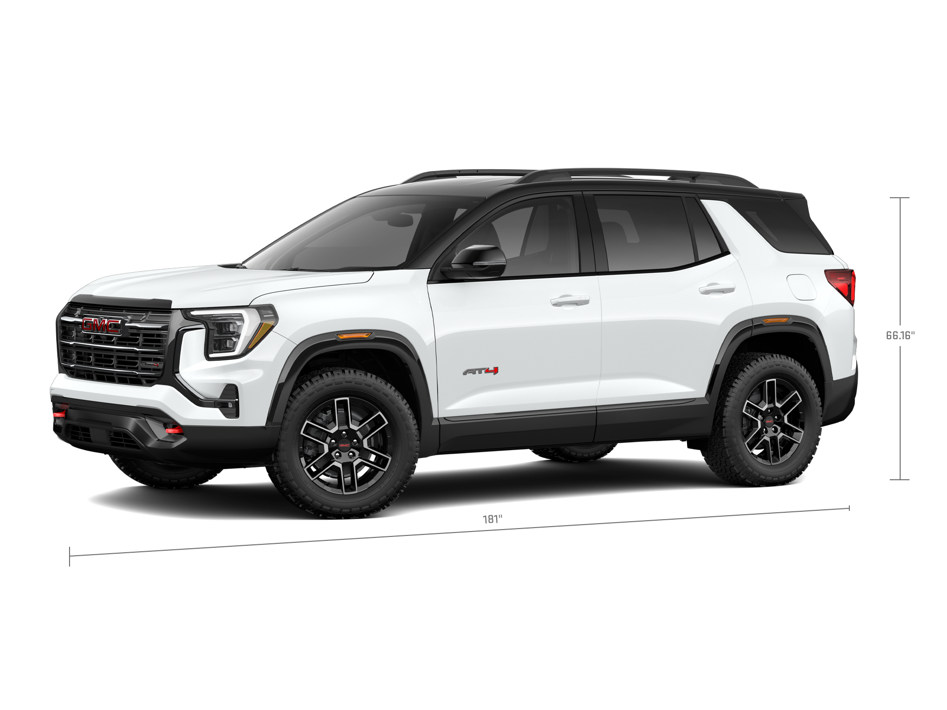 Front Three-Quarter View of the 2026 GMC Terrain AT4 Small Off-Road SUV